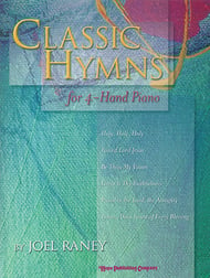 Classic Hymns for 4-Hand Piano piano sheet music cover Thumbnail